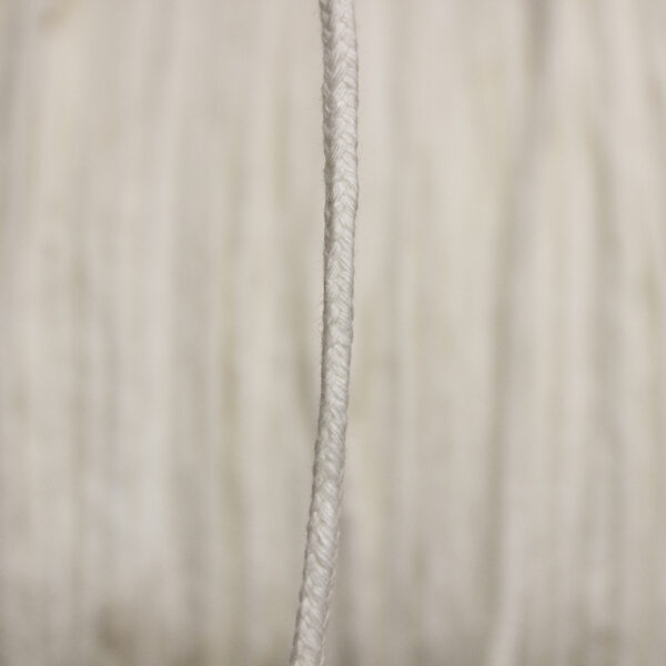 #4 BLSQ RAW WICK | BLEACHED SQUARE WICKS | BULK-0