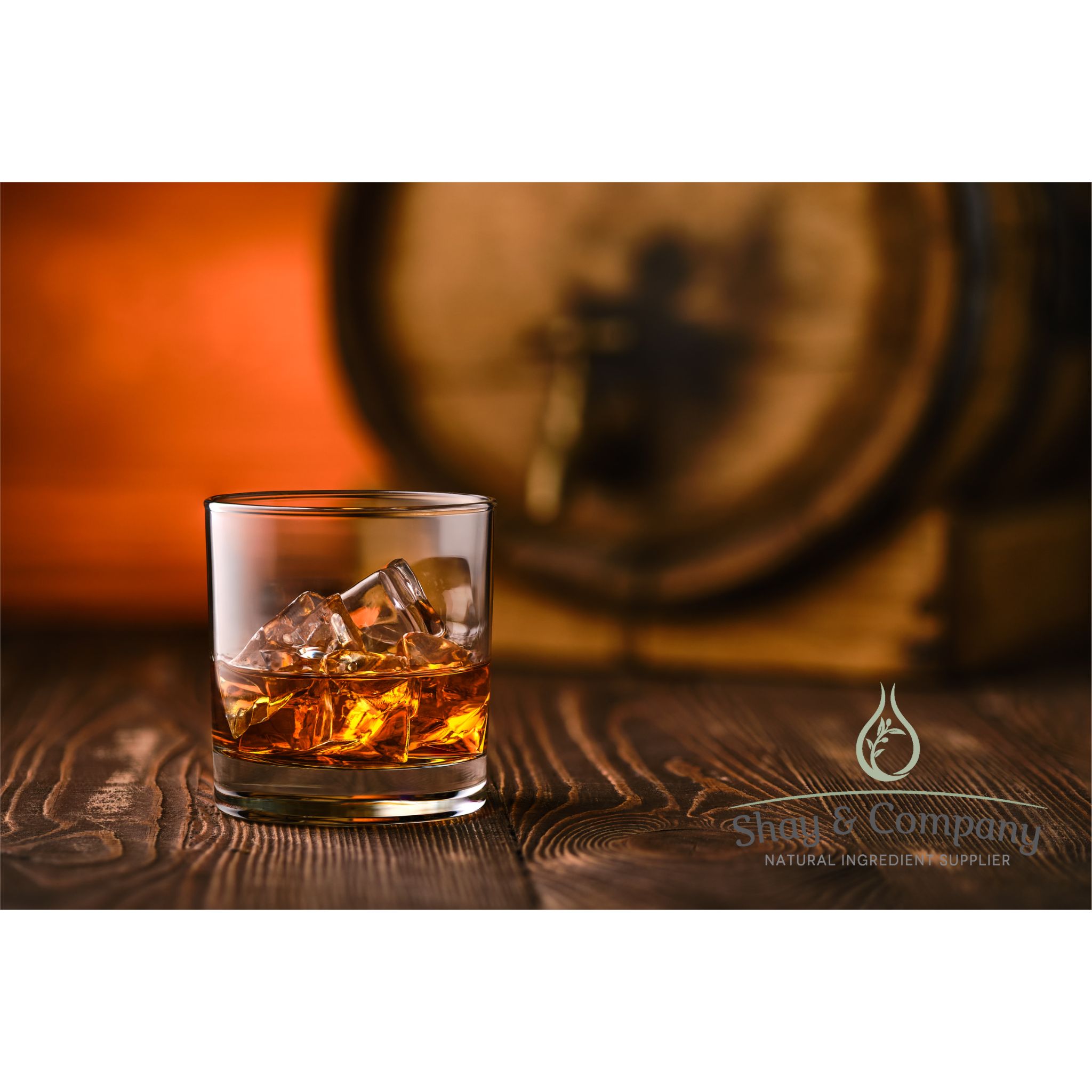 Barrel Aged Whiskey Fragrance, 100% Natural