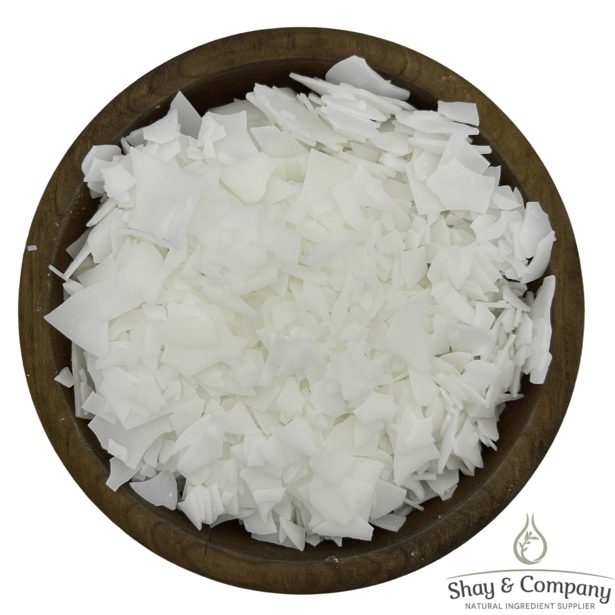 100% Organic pure coconut wax,- nothing added, hydrogenated