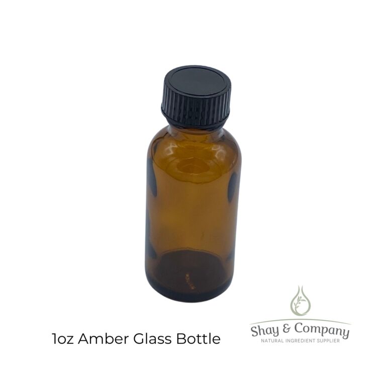 1 Ounce amber glass with dropper by weight