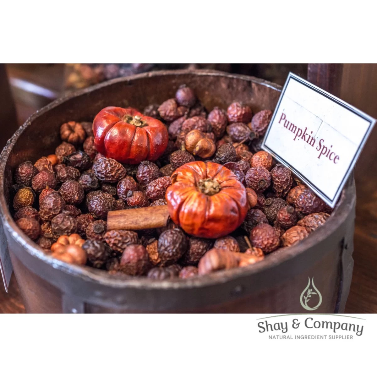 fall pumpkin spice naturally derived fragrance