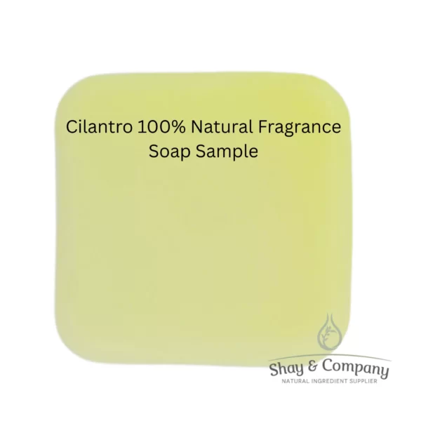 Cilantro 100% Natural Fragrance Soap Sample