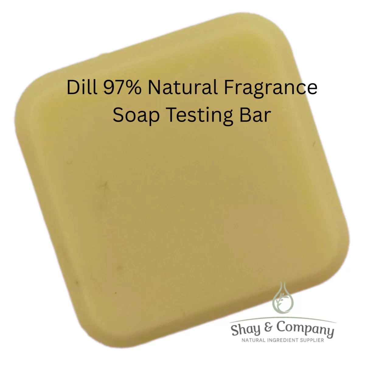 Dill 97% Natural Fragrance Soap Testing Bar