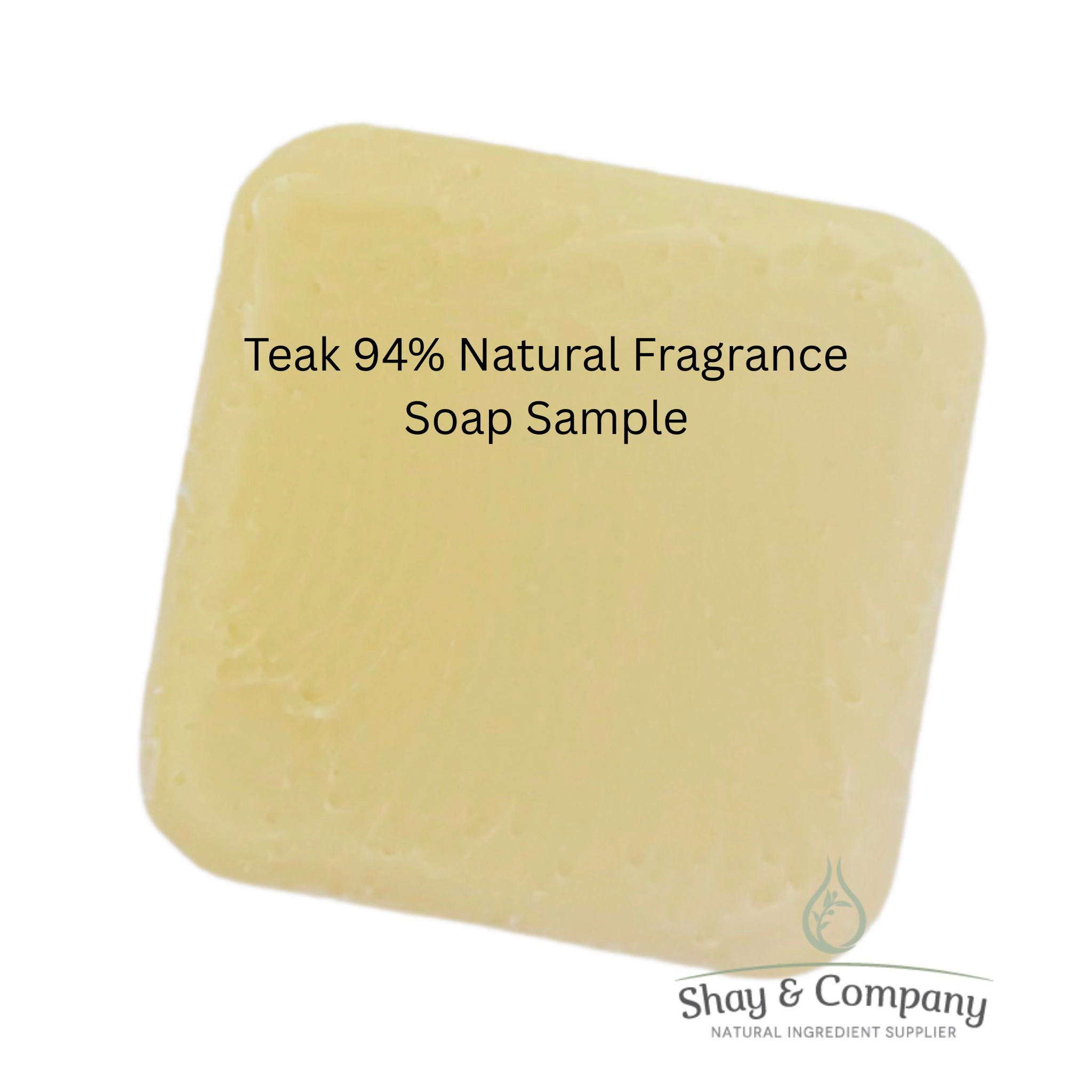 Teak 94% Natural Fragrance Soap Sample