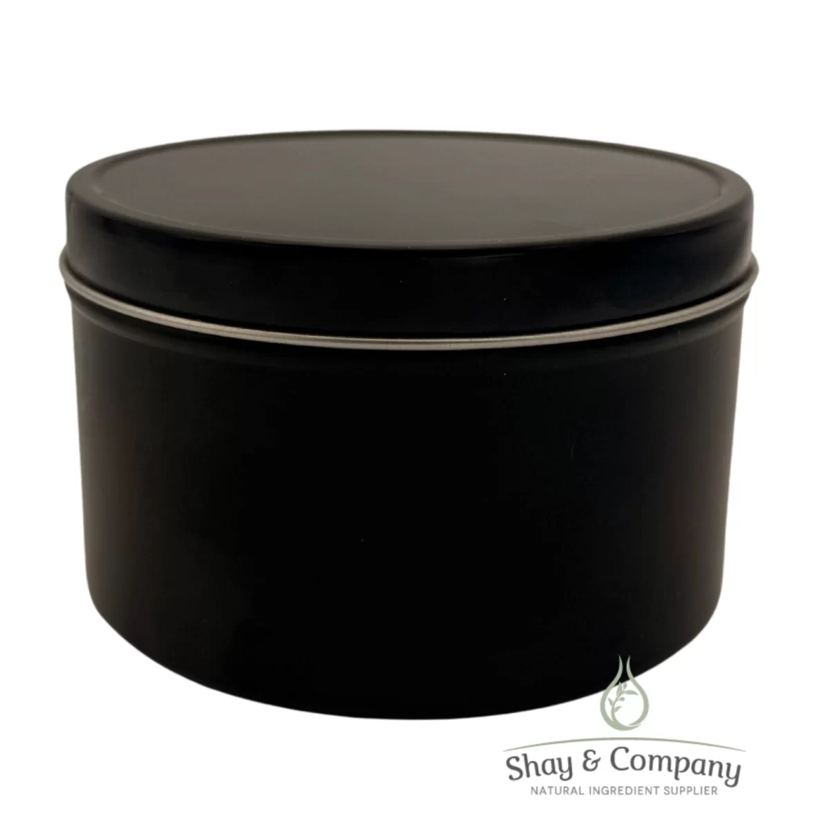 black tin 16oz