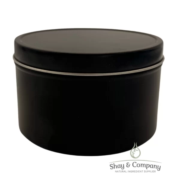 black tin 16oz